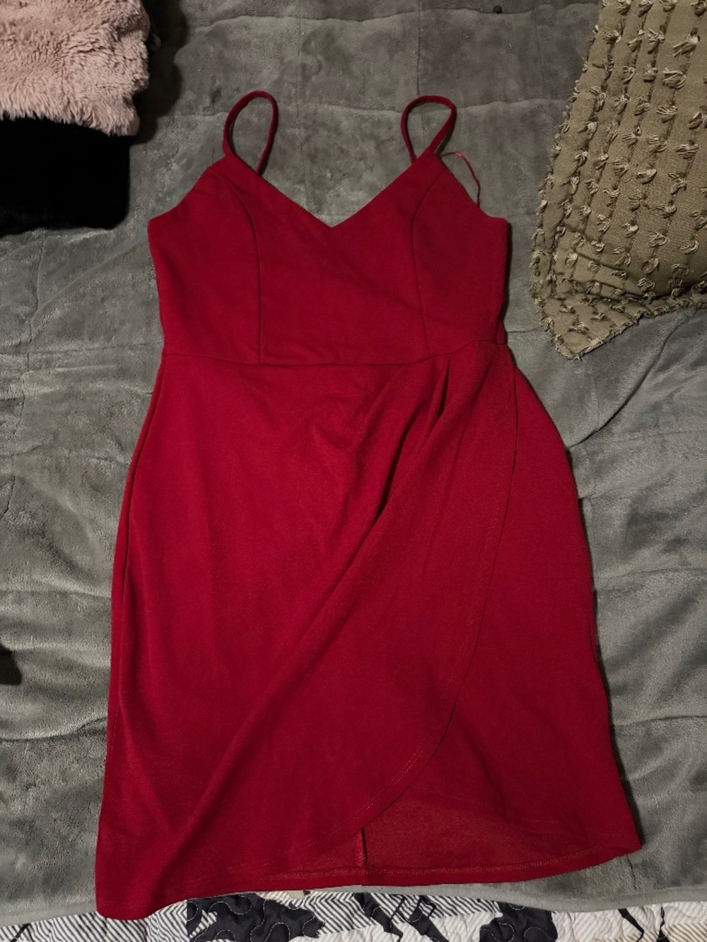Eclipse Red Pencil Dress